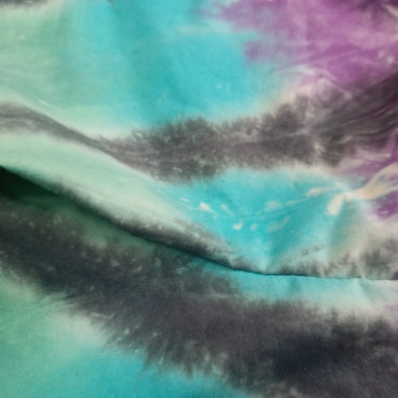 Custom "Tie Dye" Reworked 1990s Bennygonia Shorts - Picture 7 of 9